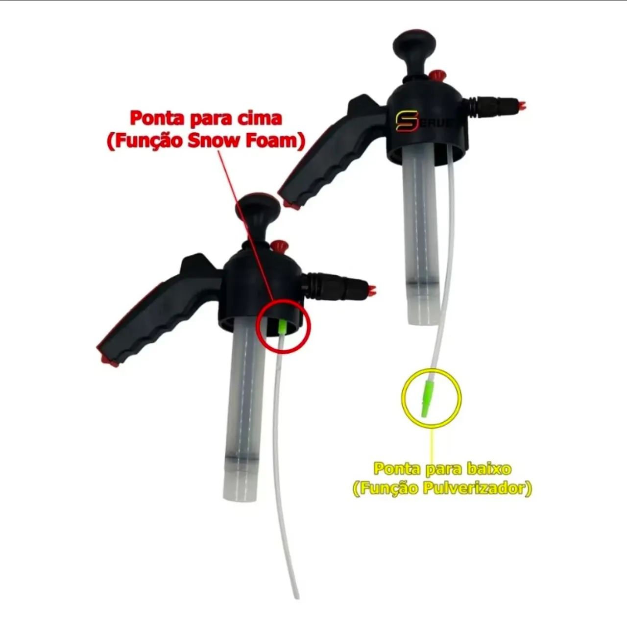Snow Foam Manual E Pulverizador Híbrido 3 Em 1 Capacidade 2 Litros profissional - Foto 4