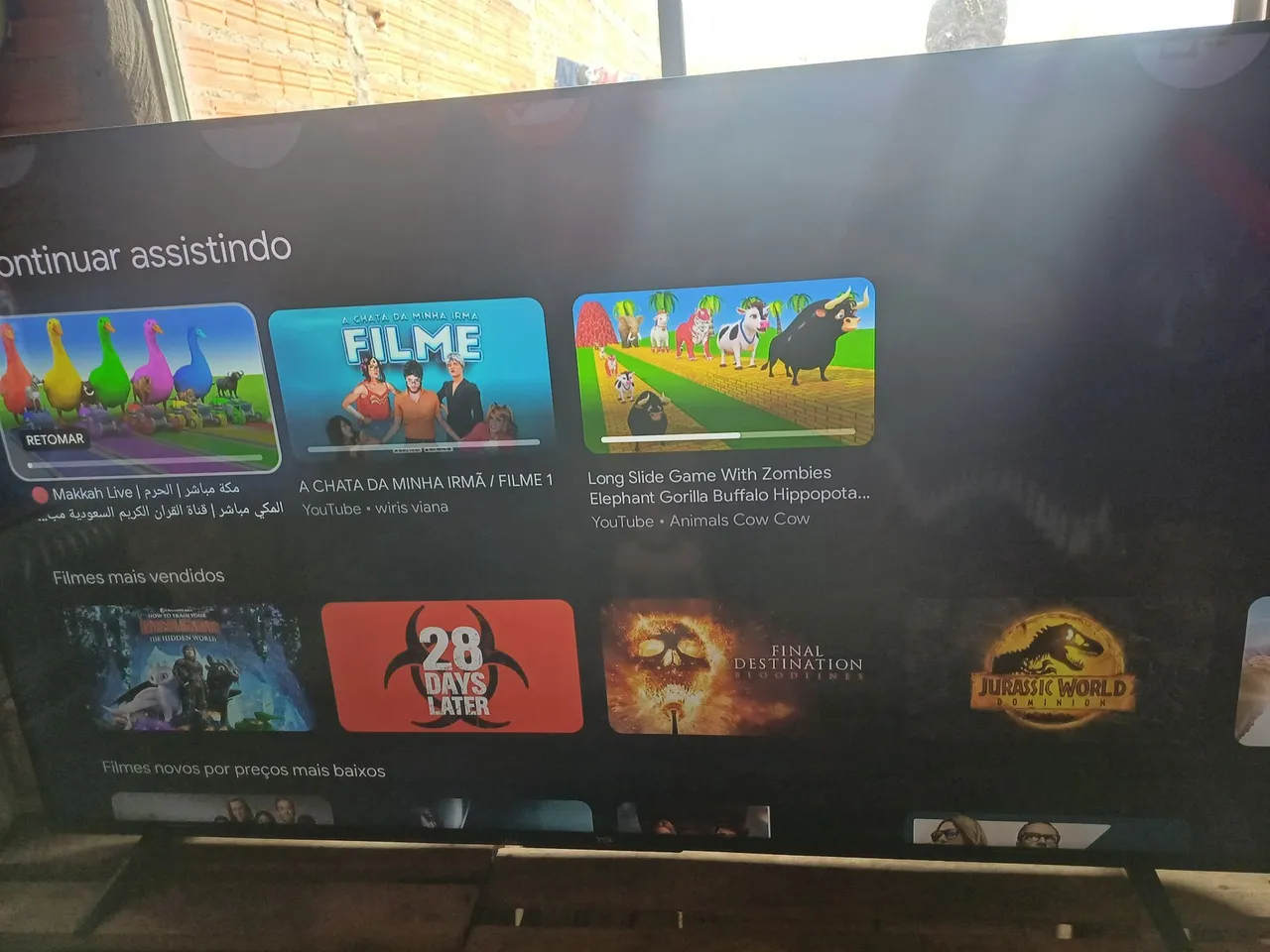 Smart TV - Diversos Apps e Filmes