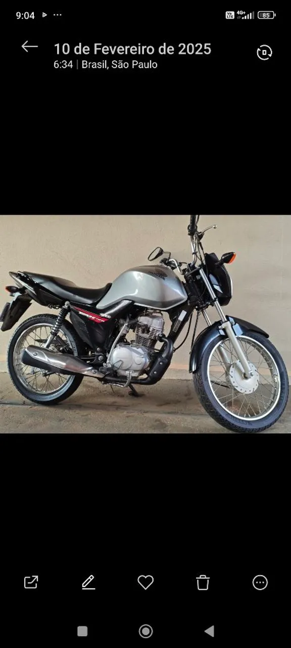 Moto semi nova