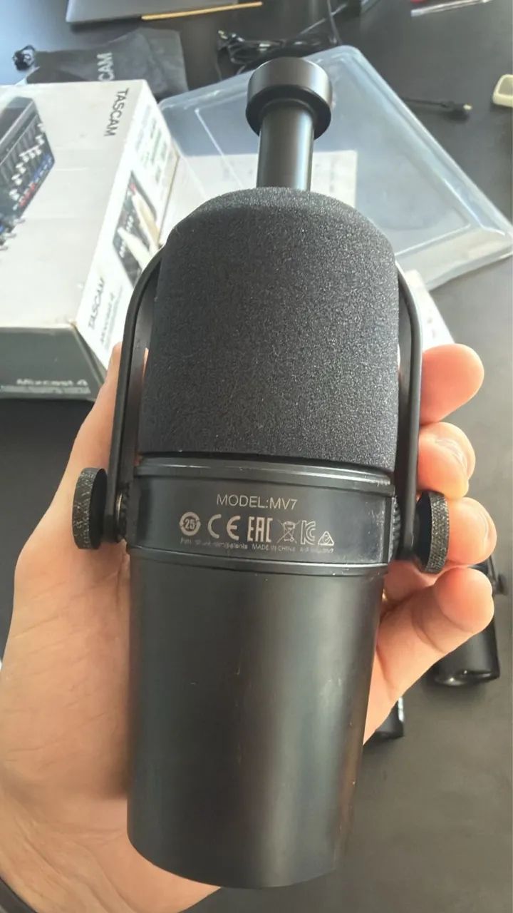Microfone SHURE MV7 - Foto 2