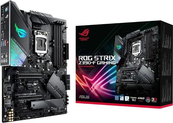 CPU i7 9700K ROG STRIX Z390-F GAMING Kit ROG STRIX Z390-F GAMING + i7 9700k + Fonte XFX 750W - Peças de
