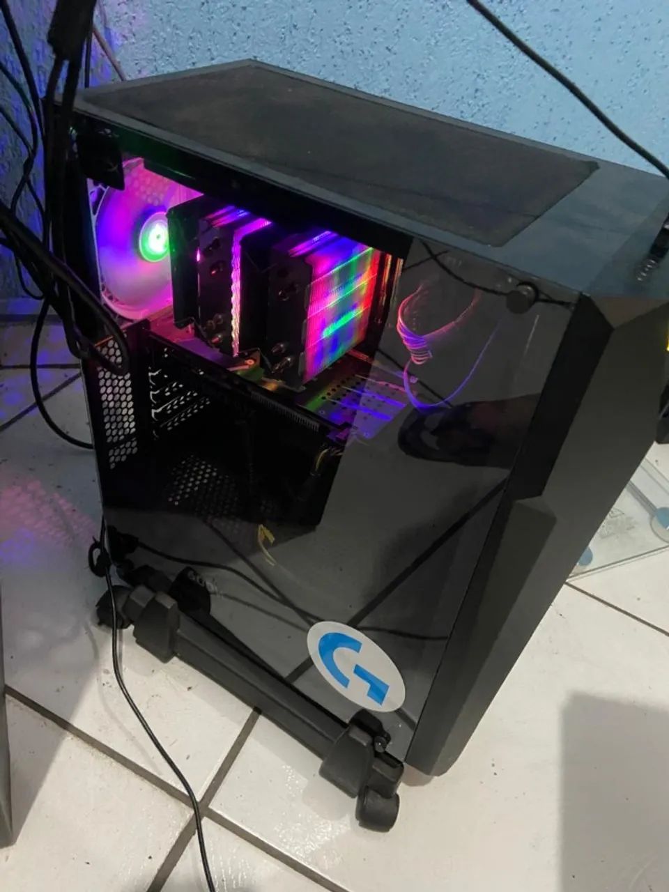 Pc gamer I5 9400f + Gtx 1660 Super + 16gb ram, Nvme 240 + SSd 480 + 1TB HD - Foto 4