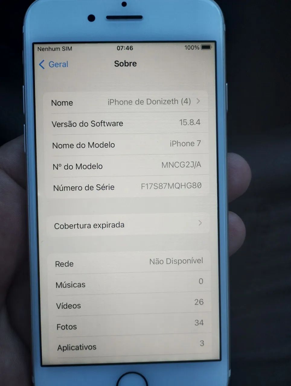 iPhone 7 bem conservado  - Foto 4