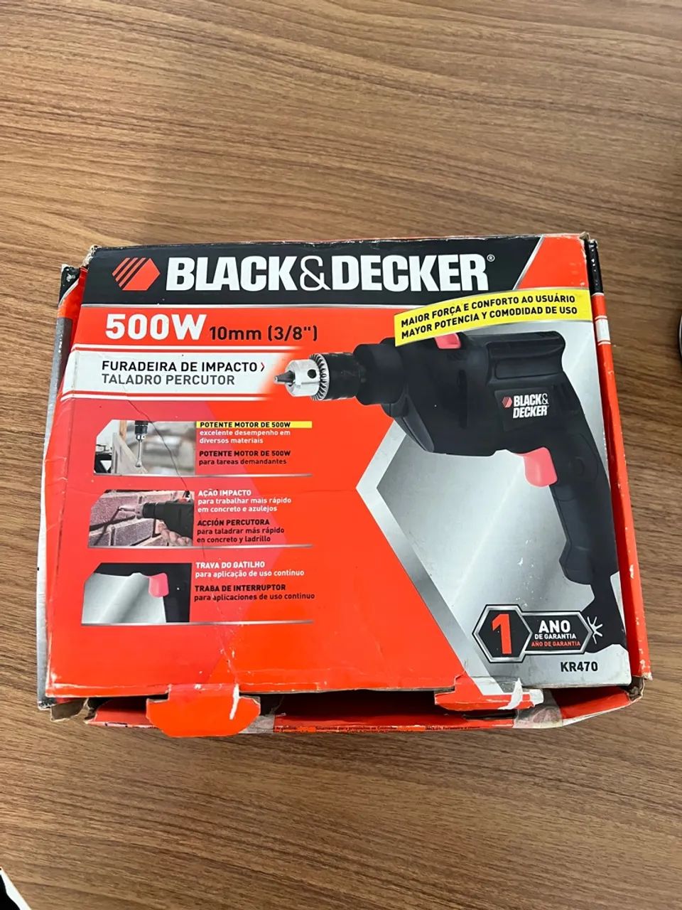 Furadeira de Impacto 500w - Black Decker