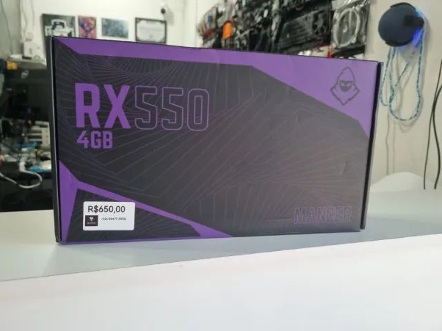 Placa de Vídeo RX550 Mancer