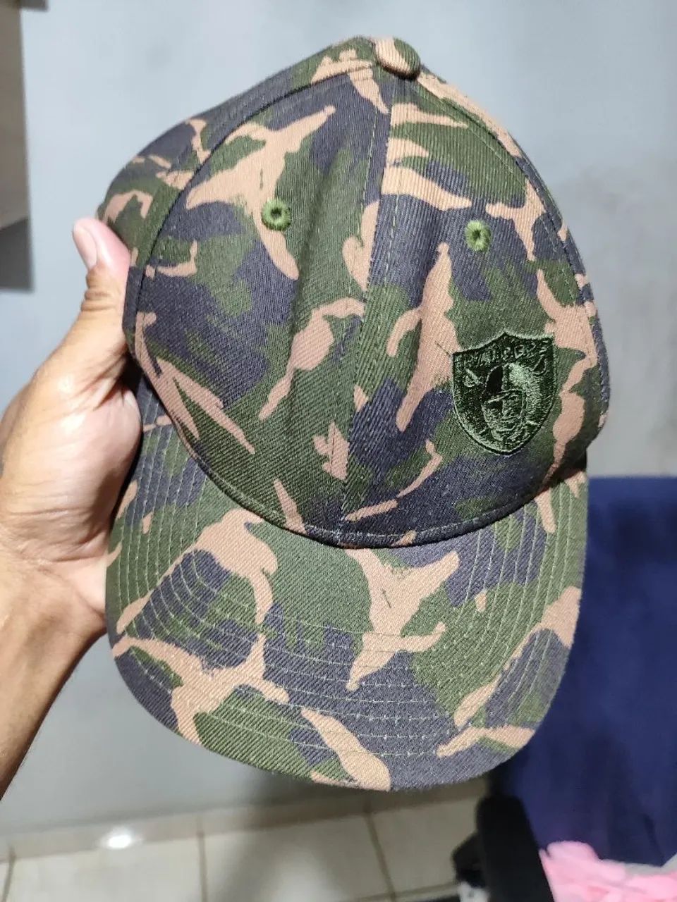 Boné New Era Raiders Camuflado - Foto 3