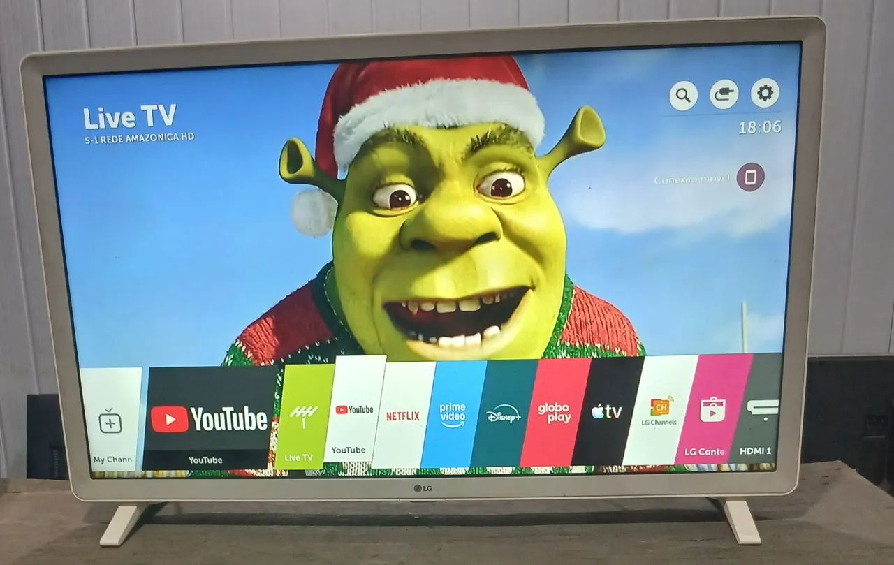 Lg 32 smart toda branca linda 