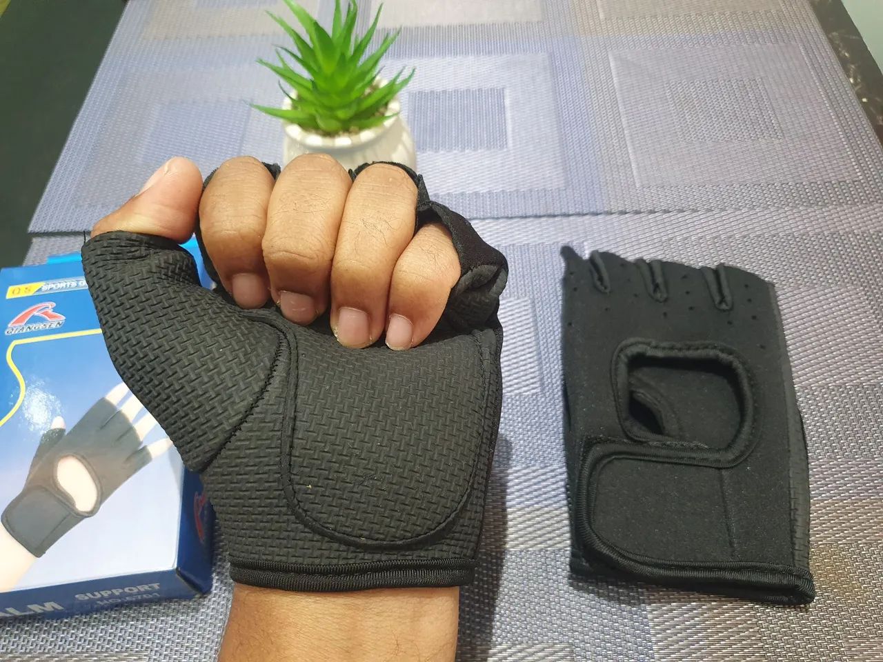 Luvas masculina academia - Foto 6
