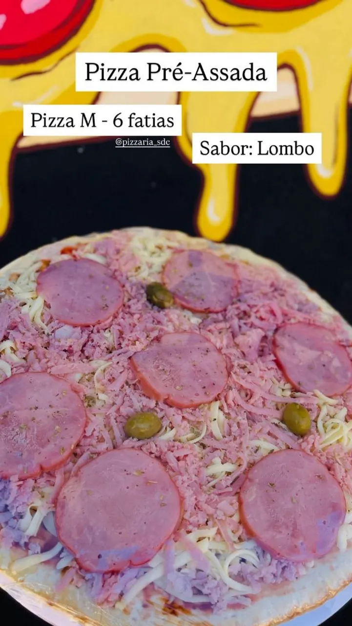 Pizza Pré-Assada vários sabores - Média (fazemos um preço bom pra revenda)