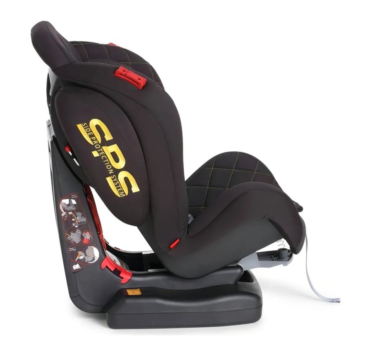 Cadeirinha Carro Bebê Galzerano Zaya Dzieco 9-25 Kg - Foto 2