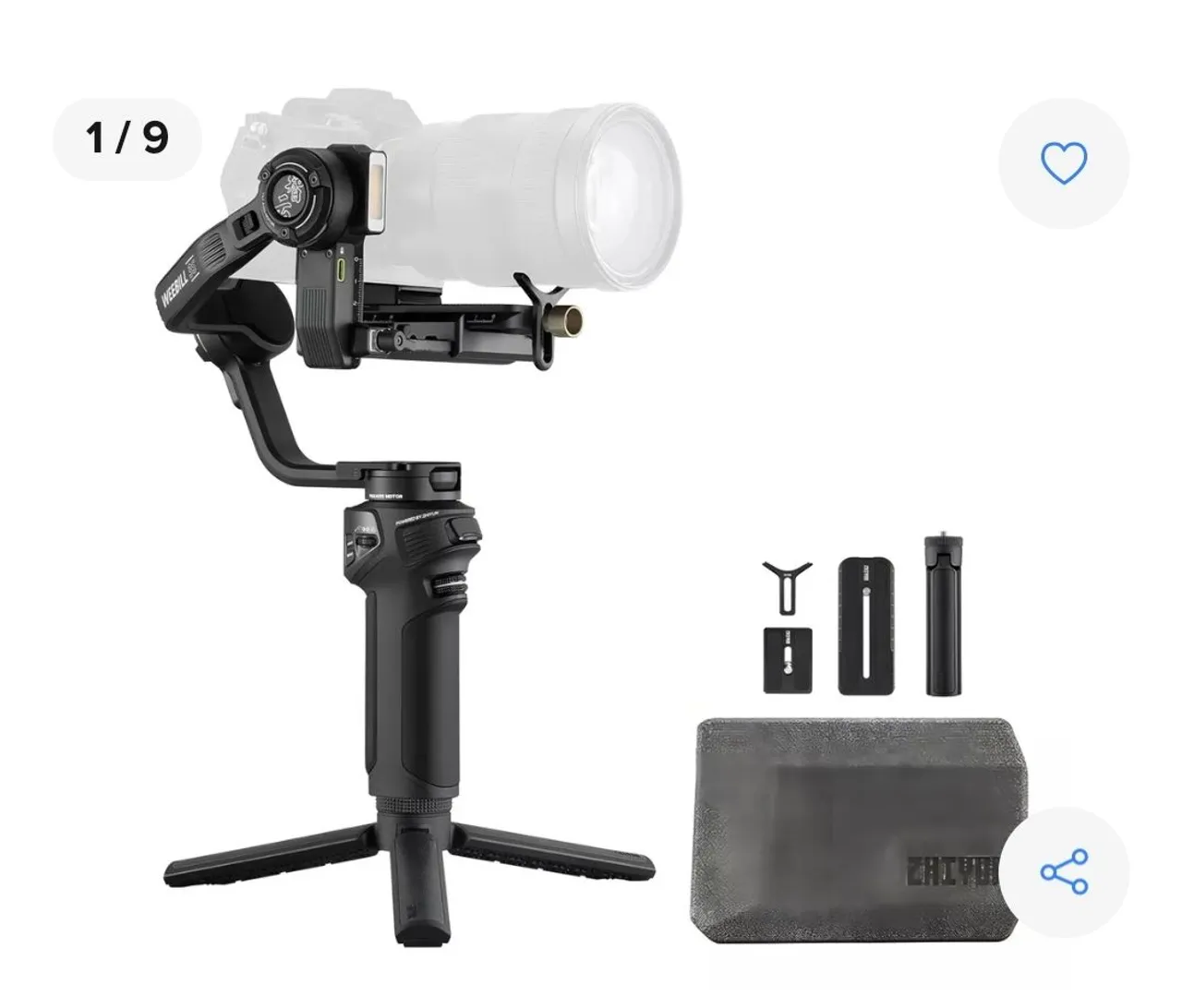 Gimbal Weebill 3S R$500,00 Leia descrição