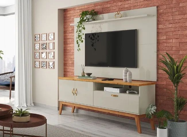 Rakc Bancada + Painel Suspenso P/TV Até 55 Polegadas 1.36M. Produto Novo Direto de Fabrica - Foto 2