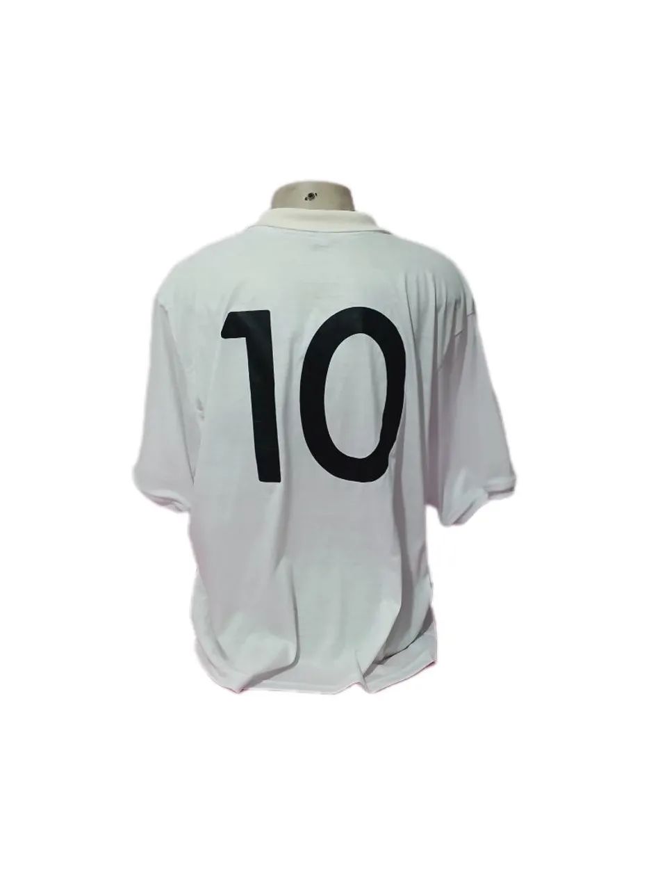 Camisa Santos FC Retrô Futebol Pelé Algodão  - Foto 2