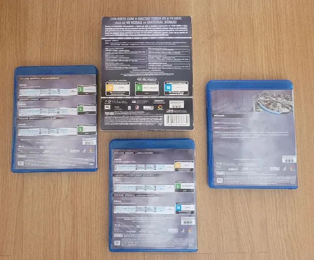 Box Blu-ray Star Wars A Saga Completa 9 Discos 6 Episódios - Foto 3