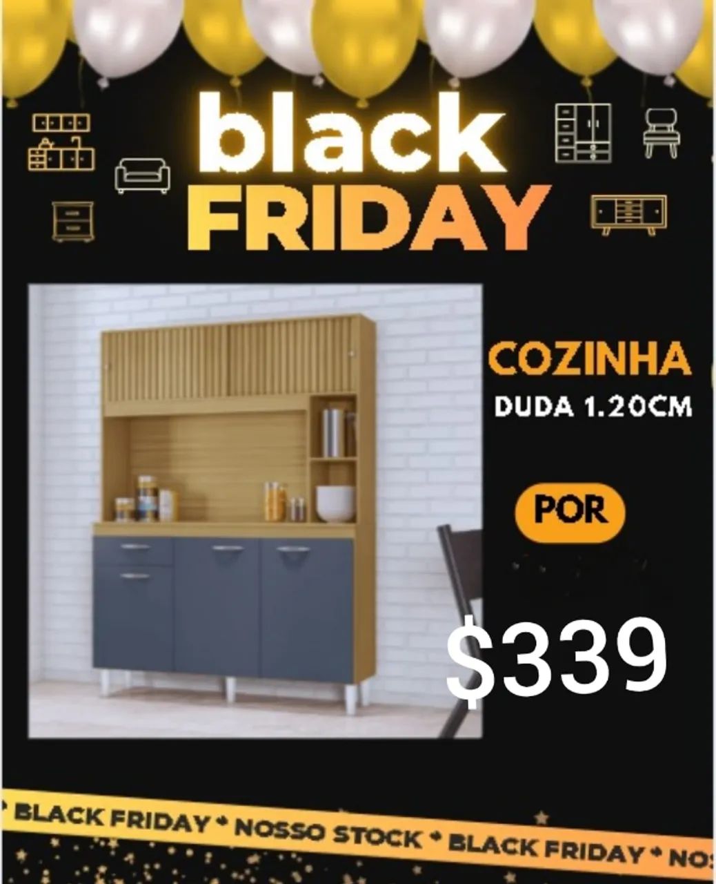 Cozinha duda 1.20cm