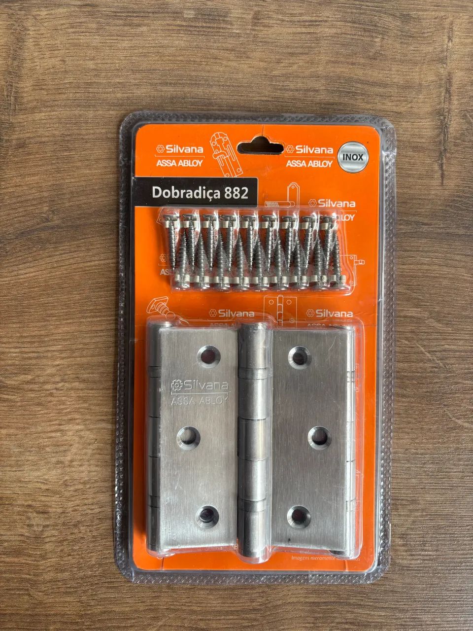 Dobradiça 882 com rolamento Silvana 