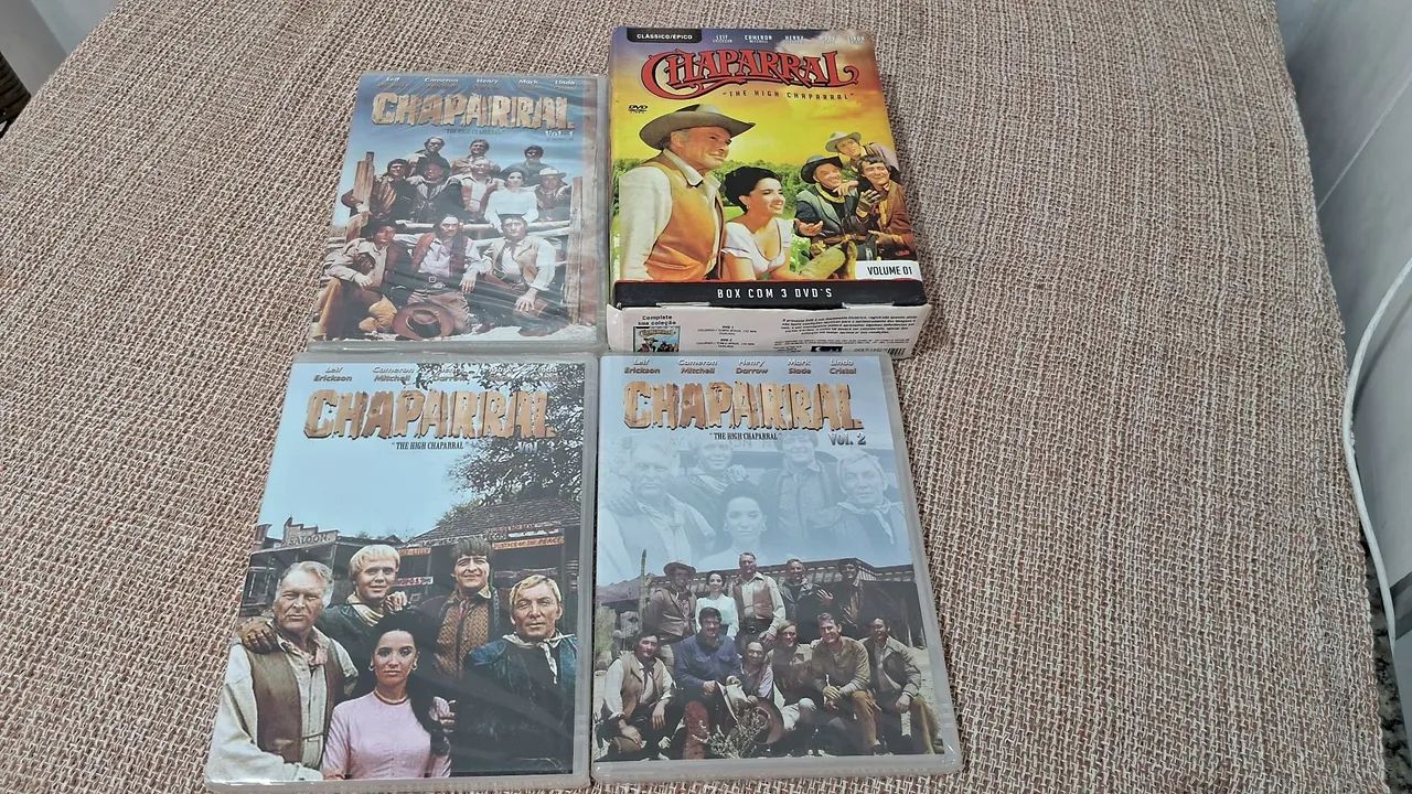 Chaparral série da TV  - The High Chaparral - DVD - Completo