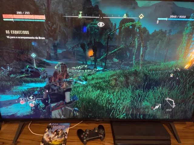 Playstation 4 Pro 1TB Completo, na caixa - Avalio Troca* - Foto 5