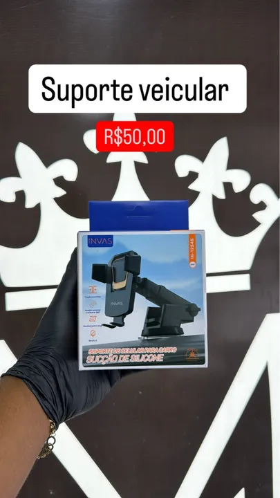 Suporte Veicular para Celular Invas - Novo!