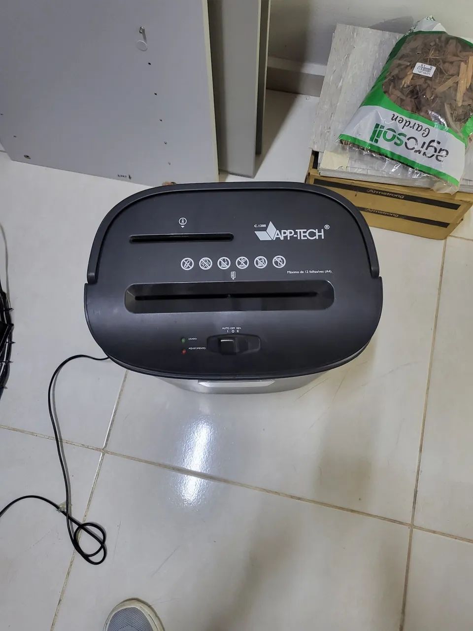 Fragmentadora de Papel APP-TECH C.1200