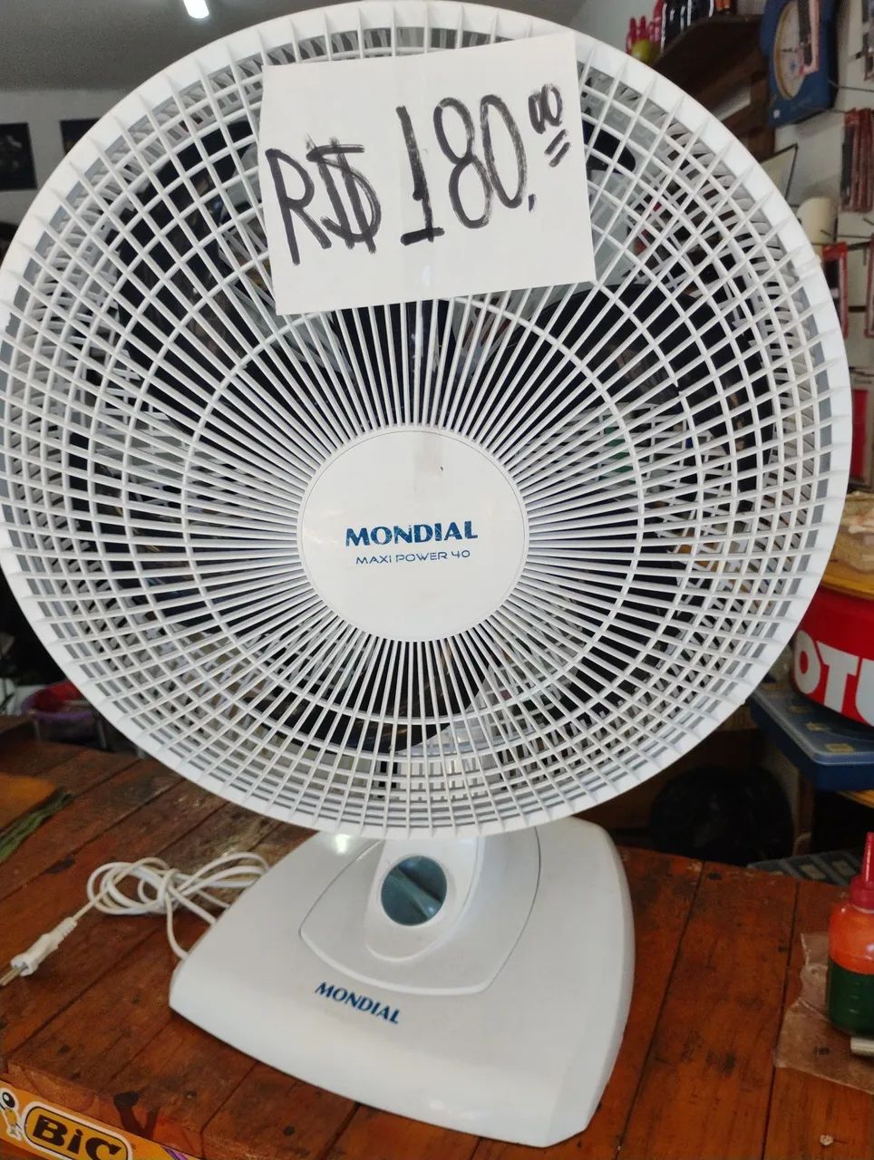 Ventilador Mondial Maxi Power 40 - R$130,00, abaixo do preço de anúncio. - Foto 2