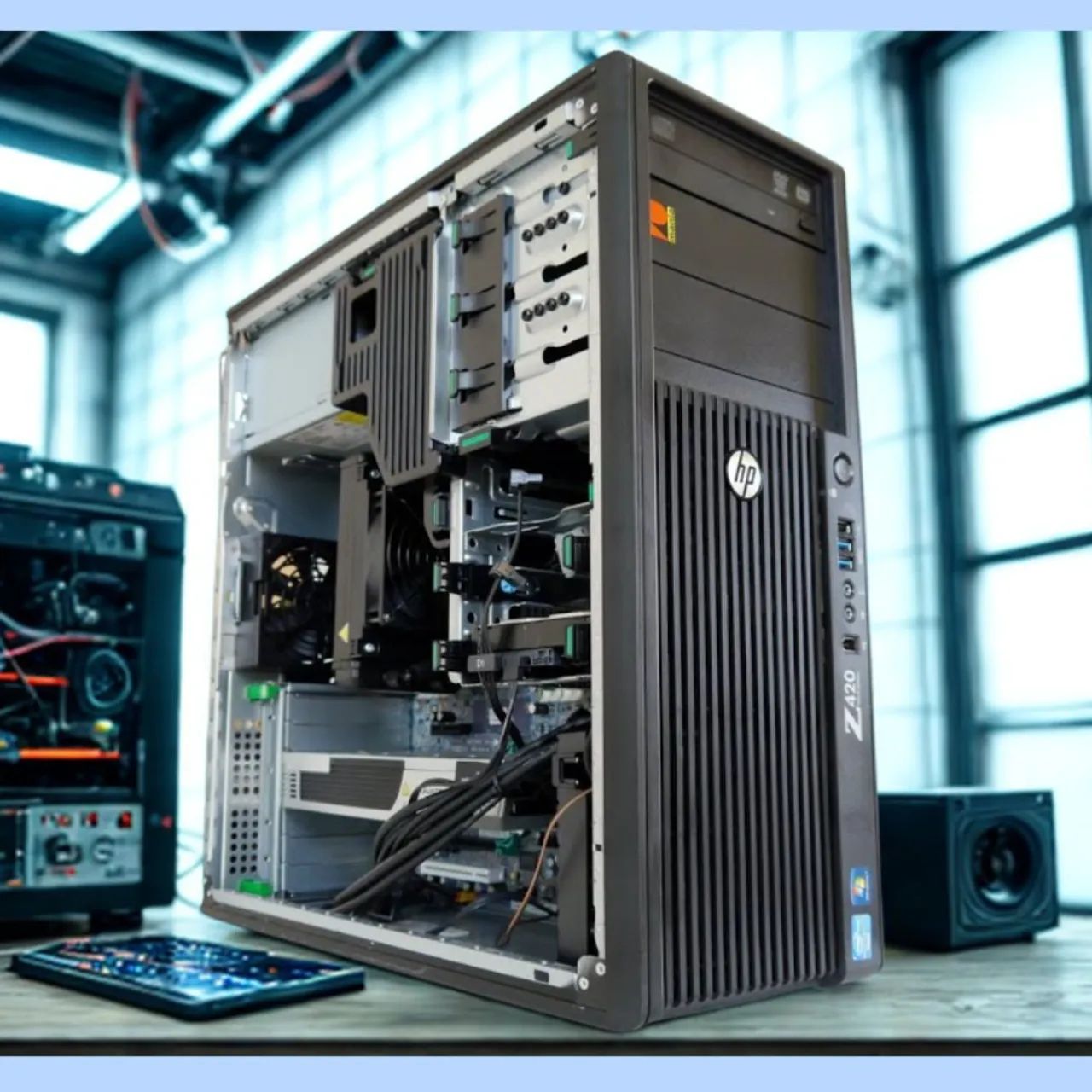 HP Workstation Z210 - Xeon E3, 16GB RAM(SEM PLACA DE VIDEO) - Foto 2