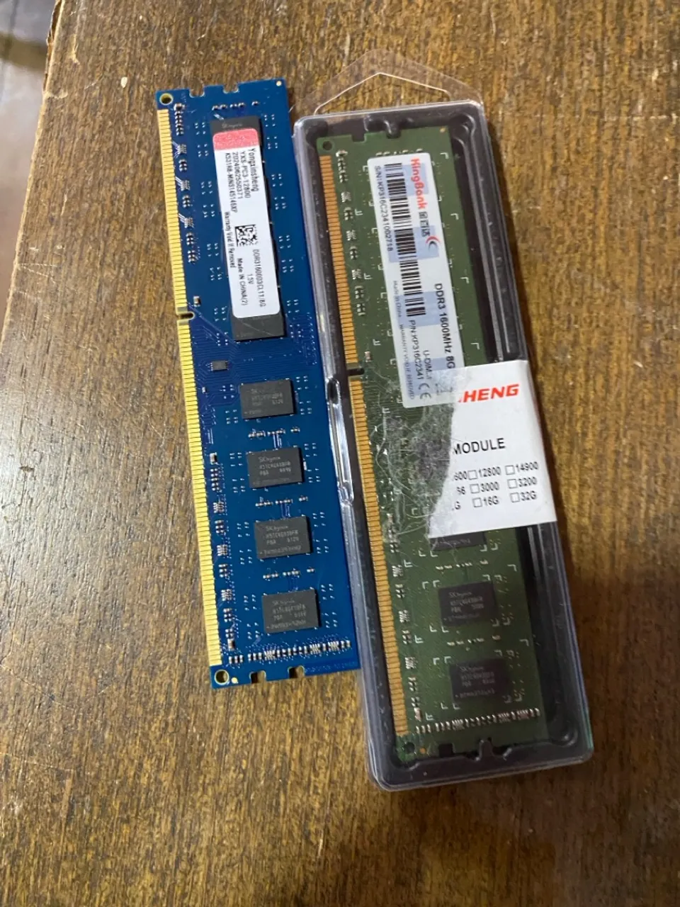 16 GB DE RAM DDR3