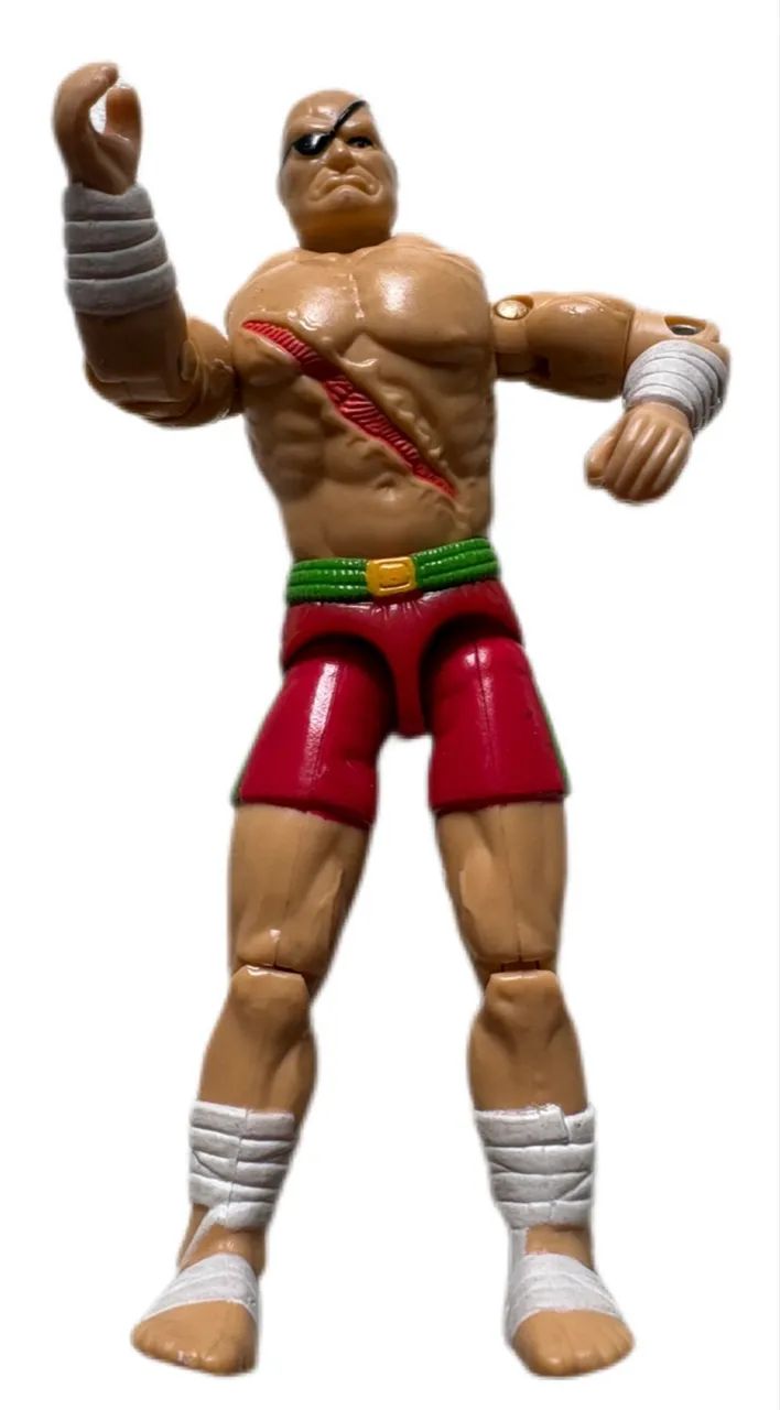 Bonecos Ken, Sagate E Honda - Street Fighter - Hasbro 1993