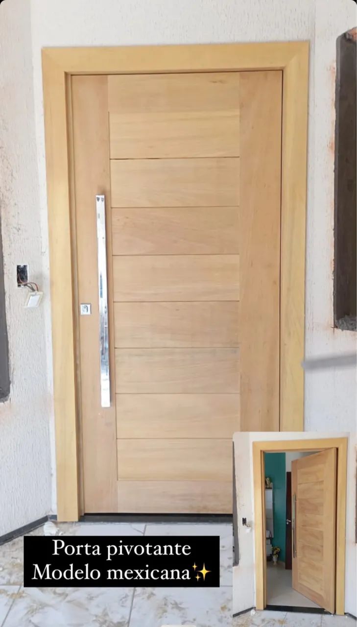 Portas de Madeira Maciça Sob Medida! - Foto 4