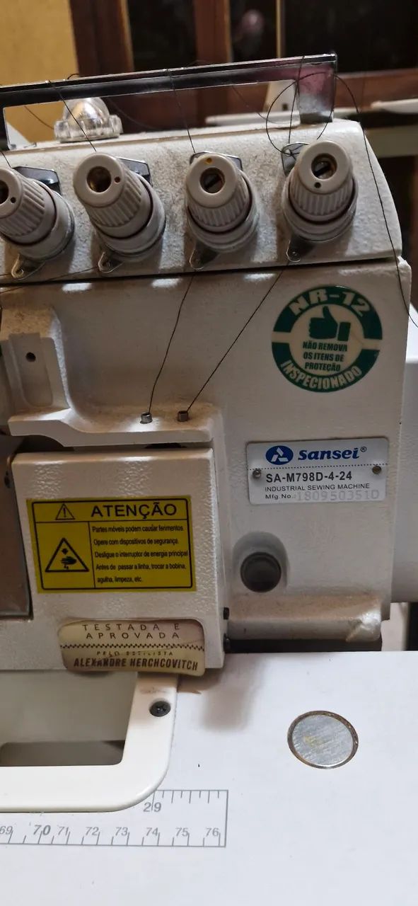 Máquina de Costura. Overlock Completa - Foto 5