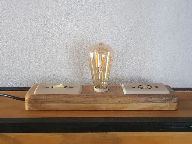 Luminária asrtesanal - EXCLUSIVA - Foto 4