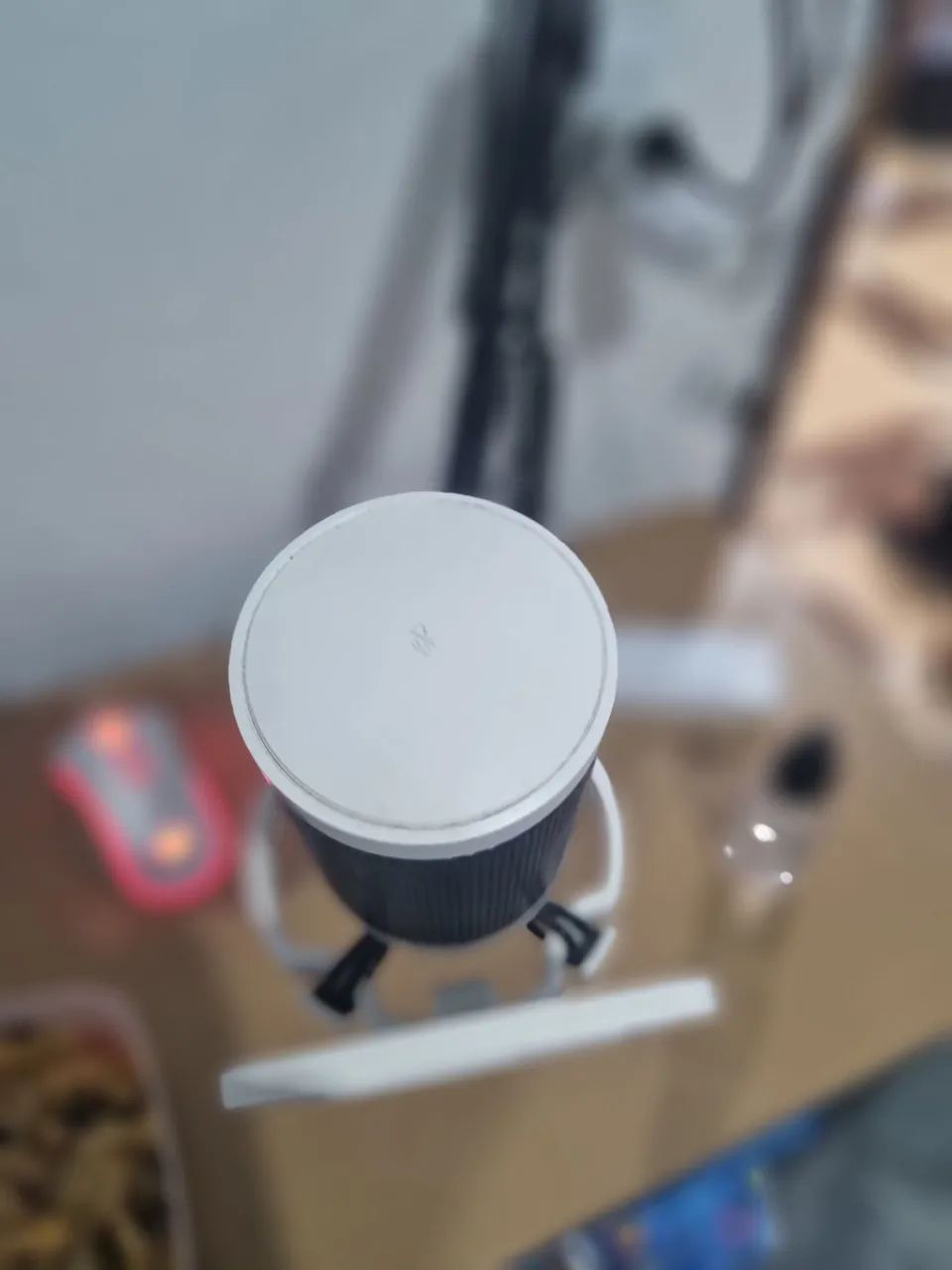 Microfone Gamer fifine A6V RGB com braço articulado  - Foto 4
