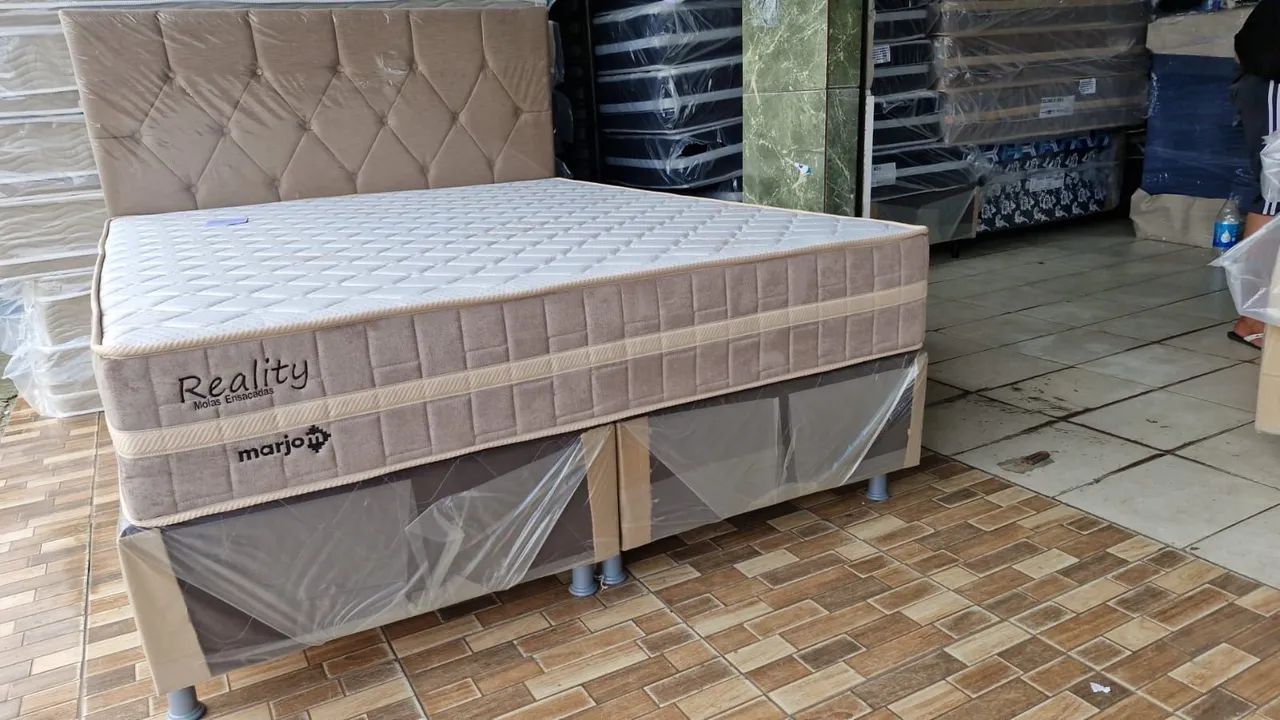 PROMOÇÃO DE CAMA QUEEN ENTREGA GRÁTIS  - Foto 2