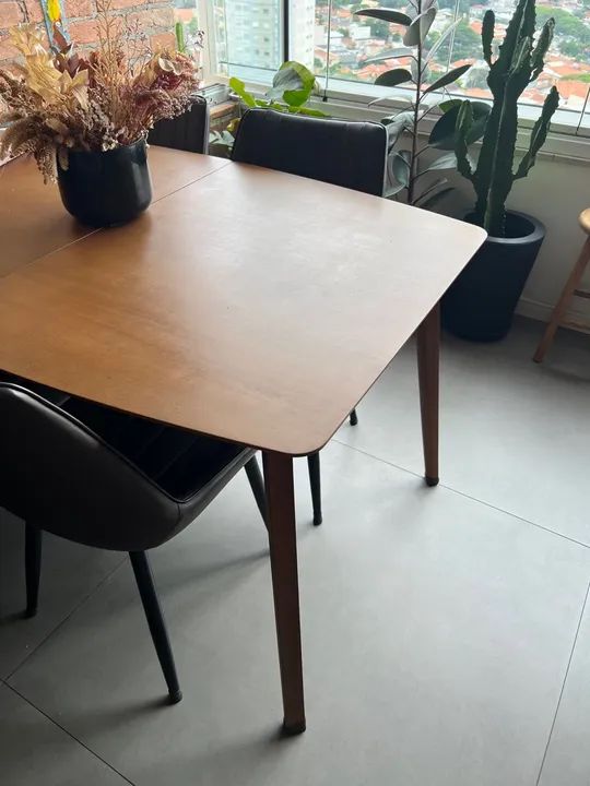 MESA EXTENSÍVEL TOKSTOK 1,36 M/1,76 M X 90 CM OREGON - Foto 3