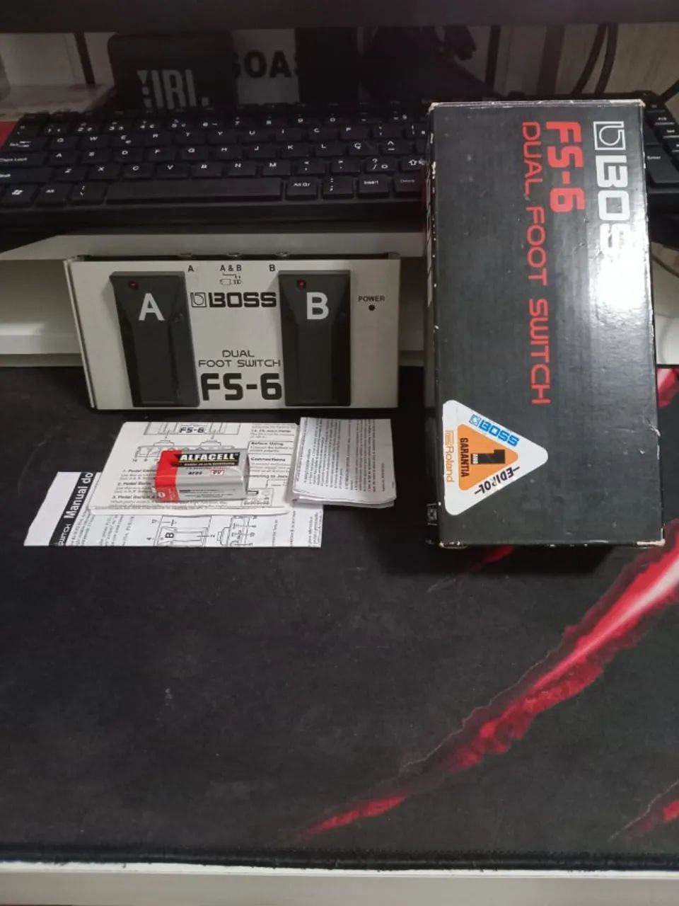 Pedal Boss FS-6 Dual Foot Switch - Excelente Estado