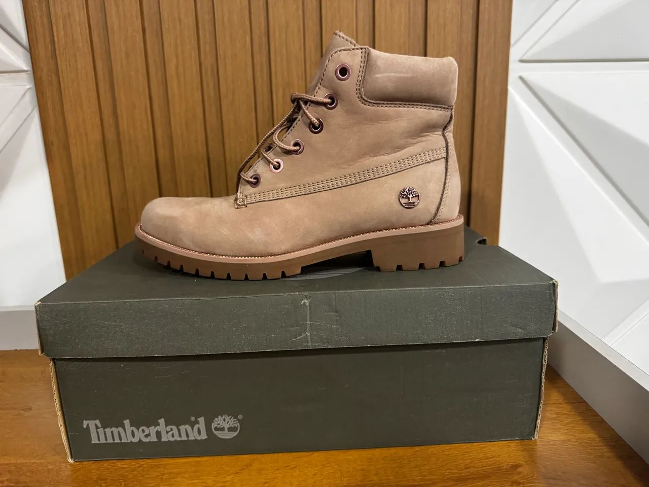 Bota timberland premium rose gold original Calçados Setor