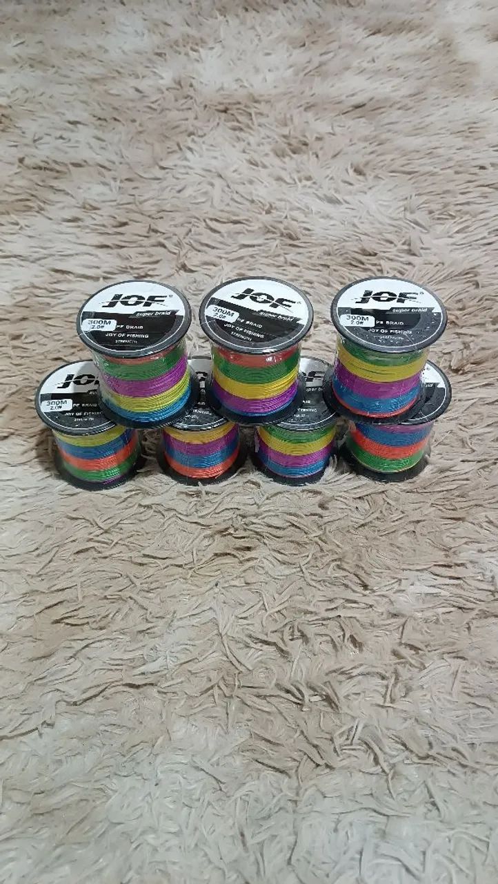 Linha de multifilamento 0,23mm de 300m