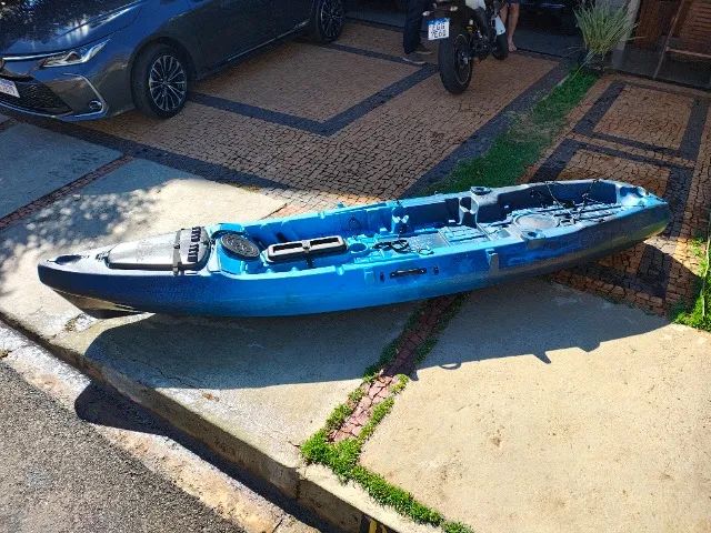 2 Caiaques Brudden (Samurai e 285) em estado de novo. Incluso cadeiras e coolers. - Foto 2