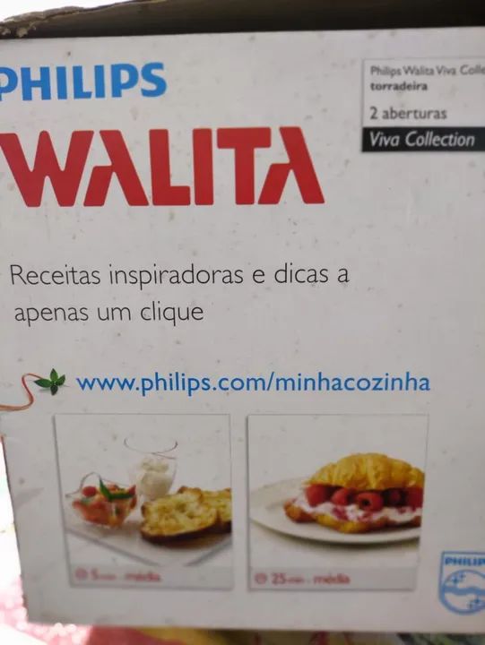 Torradeira Philips Walita Viva Collection 2 Aberturas - Foto 5