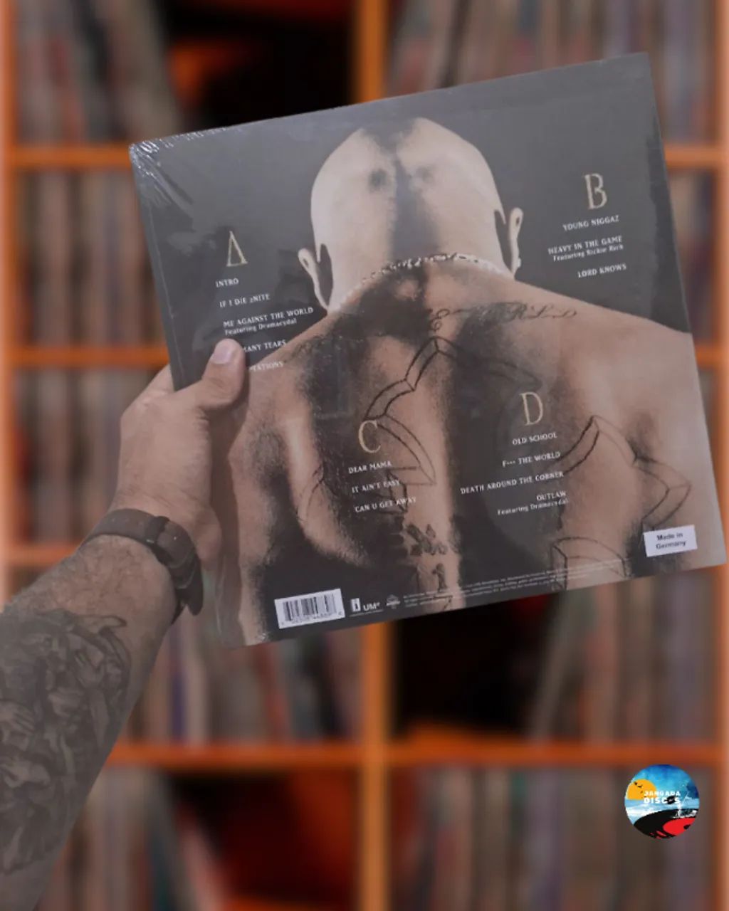 Vinil Lp 2Pac (Tupac) - Me against the word (duplo/lacrado) - Foto 3