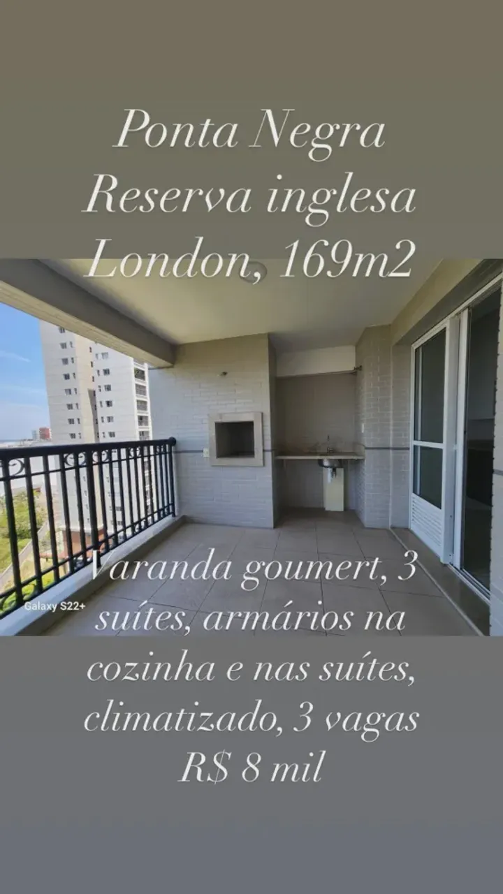 RESERVA INGLESA, 169M², LONDON. 3 SUÍTES, VARANDA GOUMERT, MODULADOS, CLIMATIZADO, 3 VAG