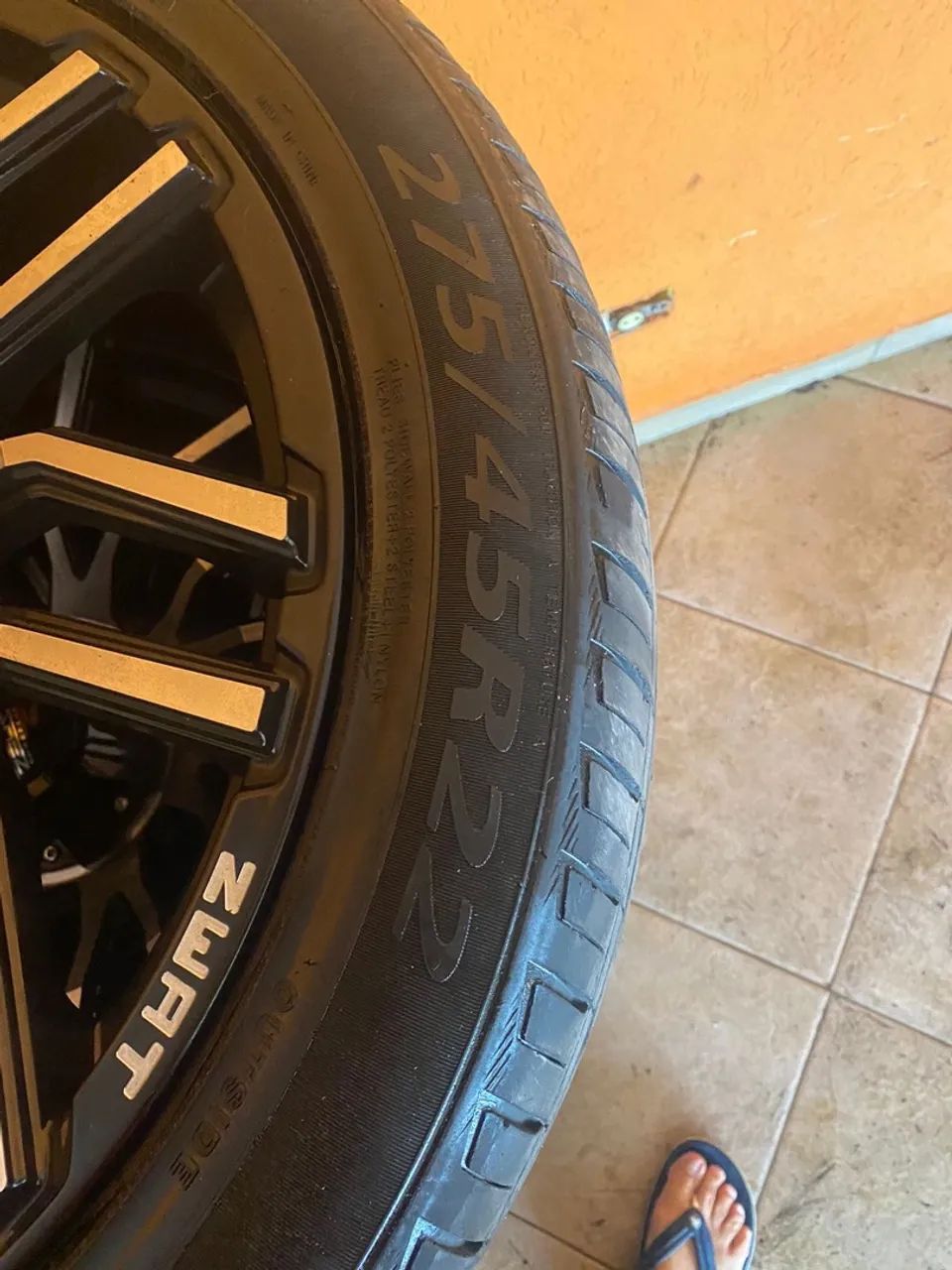 RODAS ARO 22 ZEUS WHEELS PARA S10 SILVERADO F250 6 FUROS - Foto 3