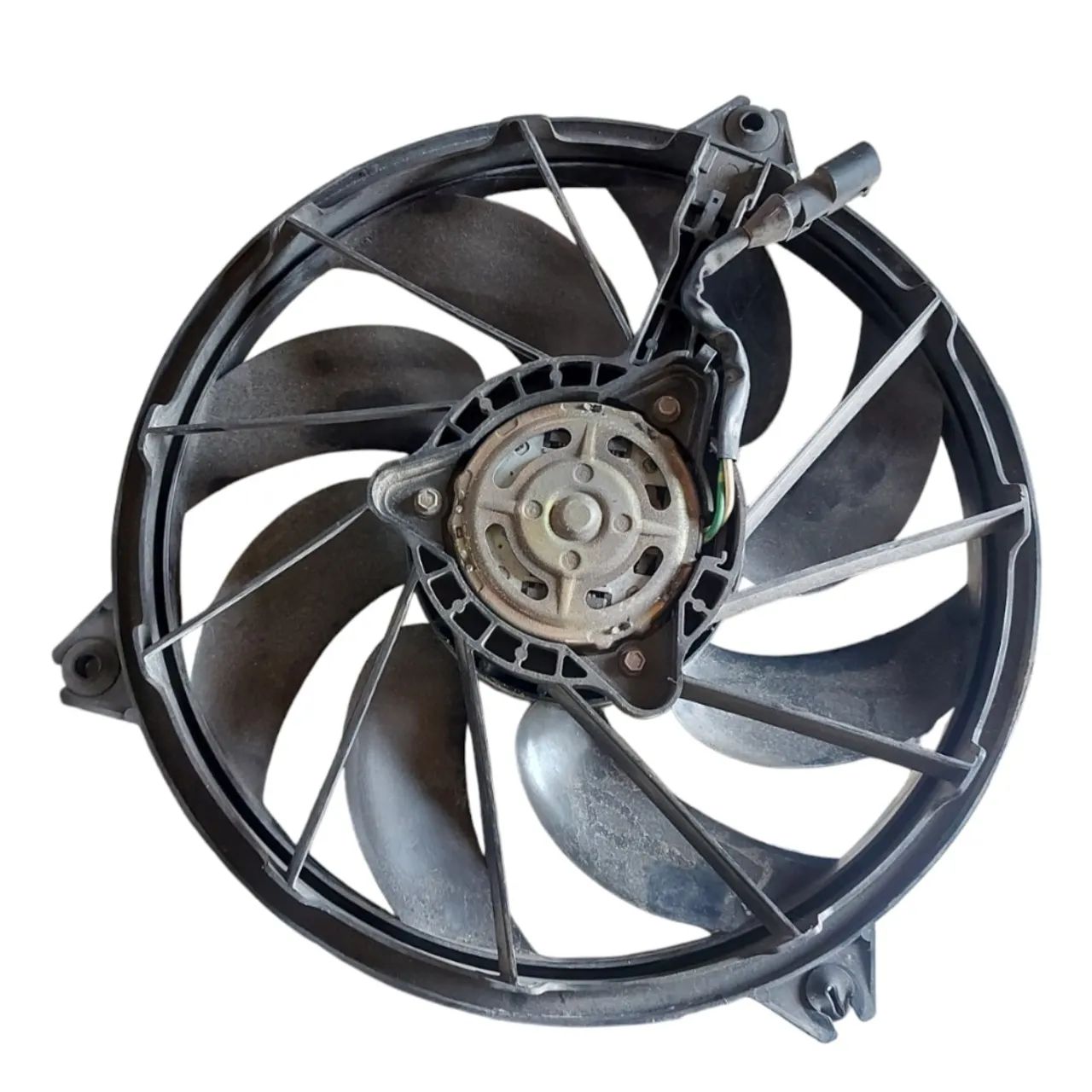 Ventoinha Radiador C/motor Peugeot 206 1.6 2000 2005 2012 - Foto 4