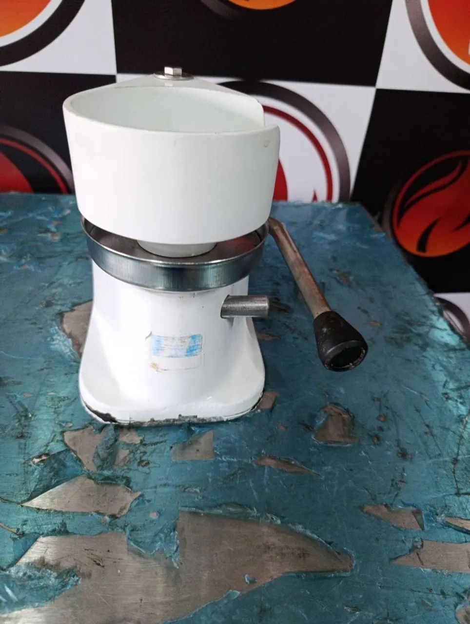 Modelador de hambúrguer manual usado funcionando perfeitamente 