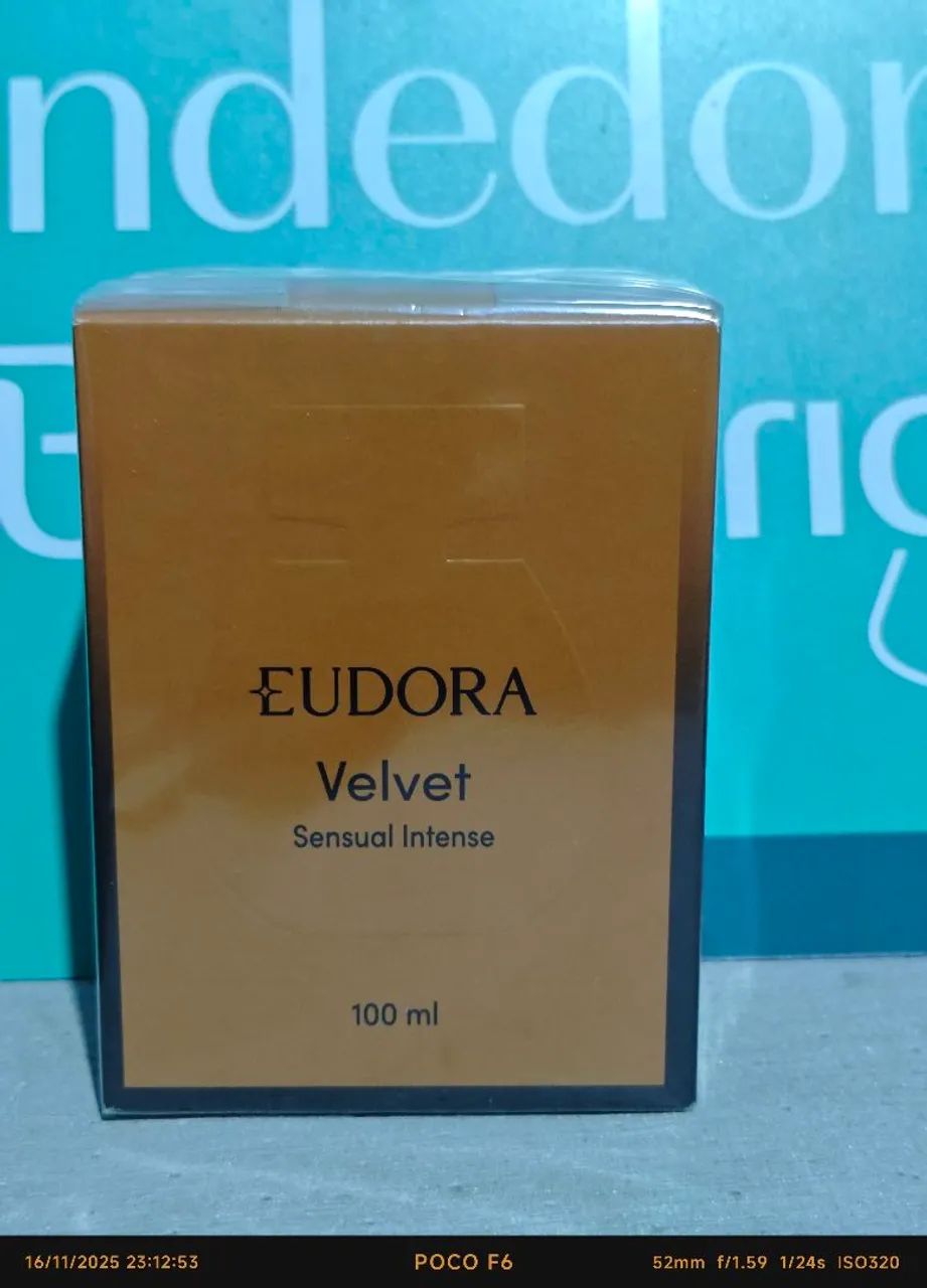 Perfume Feminino Eudora Velvet Sensual Intense