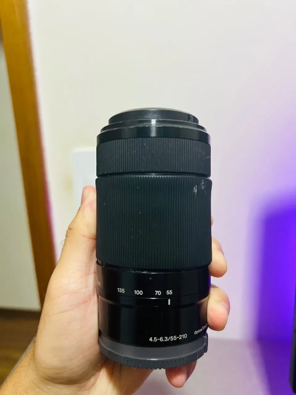 Lente Sony 55-210 aceito equipamento como parte de pagamento 