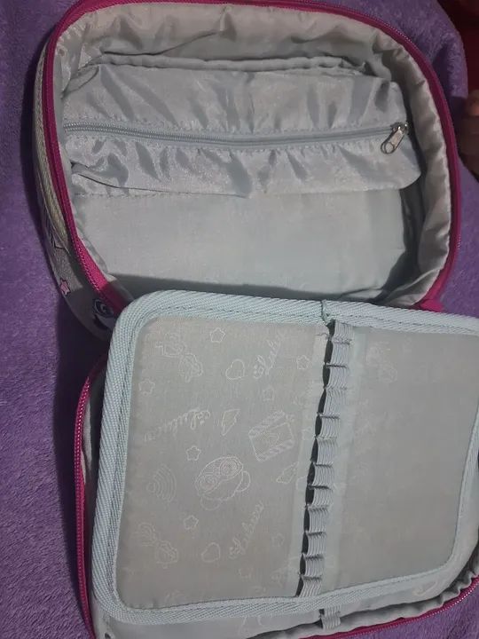Estojo escolar jeans LULUCA  - Foto 2
