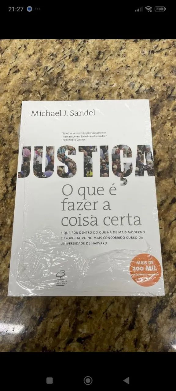 Justice: What's the Right Thing to Do? - Michael J. Sandel