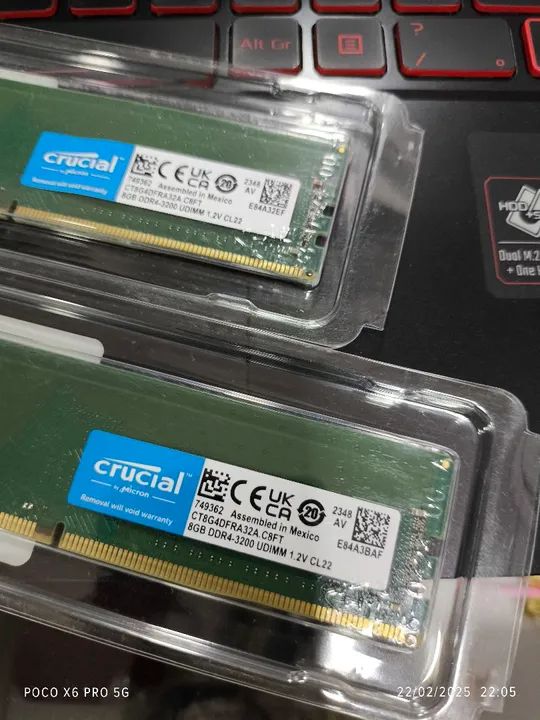 Memória RAM de Desktop DDR4 3200MhZ - Foto 2