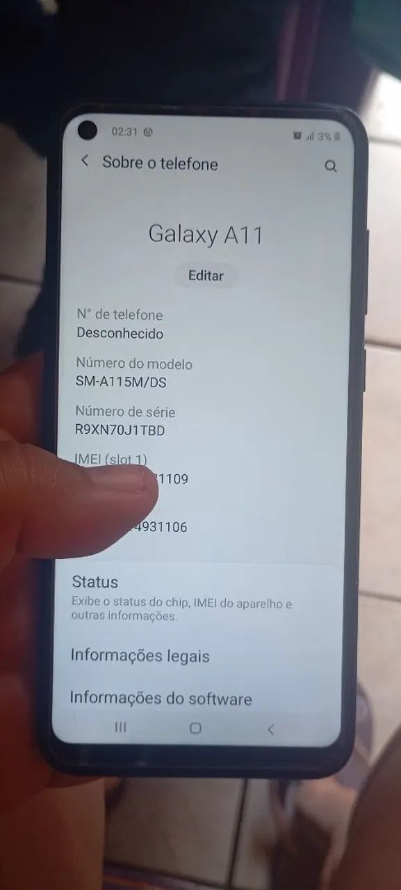 Celular Samsung Galaxy A11 